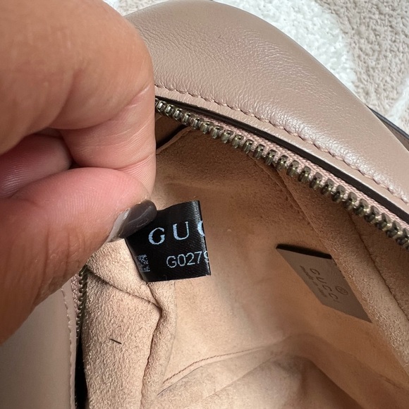 GUCCI MARMONT crossbody in size small - color: dusty pink - Picture 7 of 11